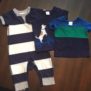 Bundle of 3 Hannah andersson tops/romper